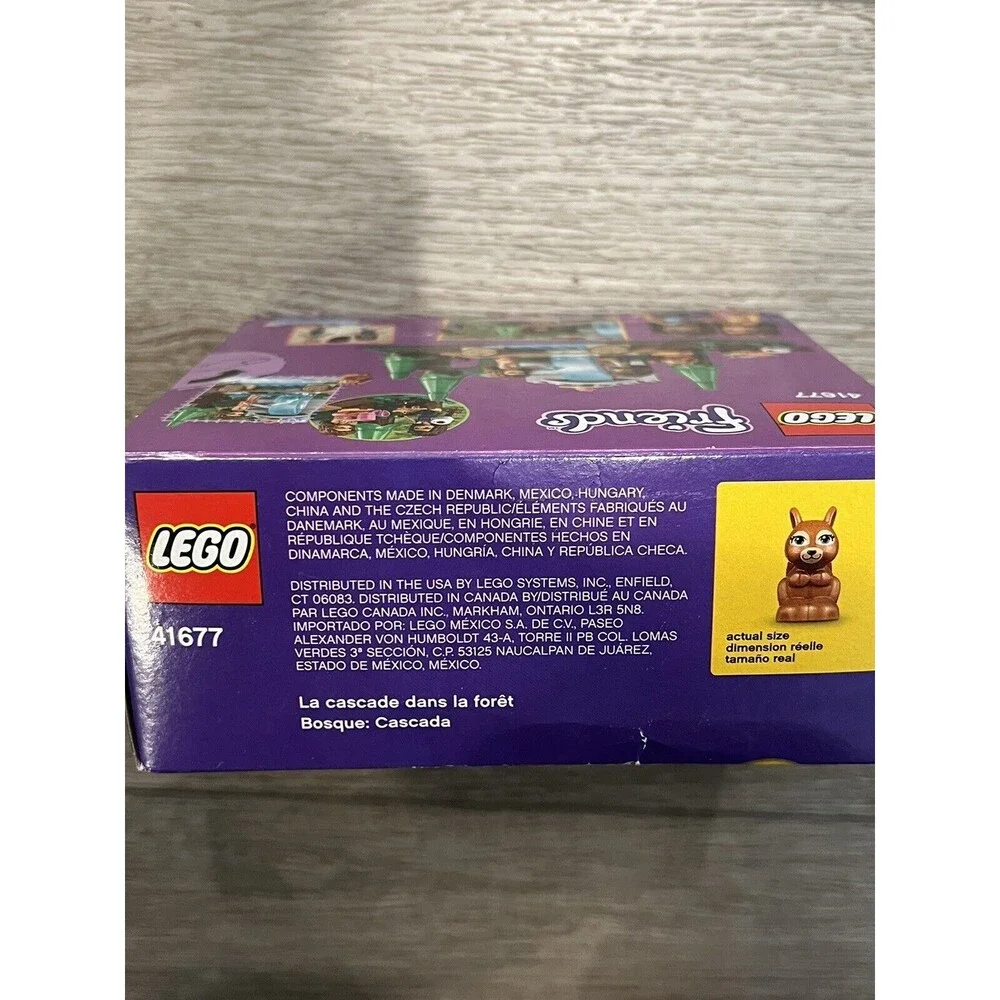 NEW! LEGO Friends Forest Waterfall 41677 Building Kit Playset‎ 93pcs
